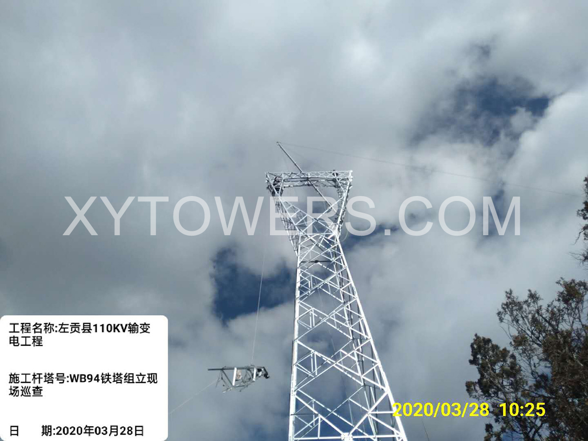 110kV-transmission-tower-installation-(3)