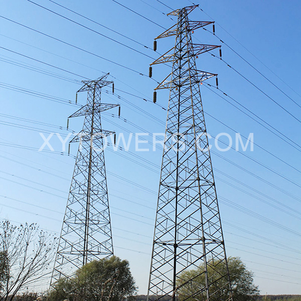 330kV-double-loop-transmission-tower